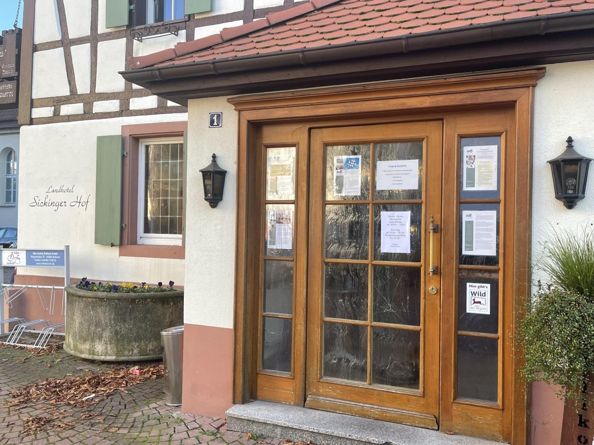 Landhotel Sickinger Hof Walldorf  Bagian luar foto